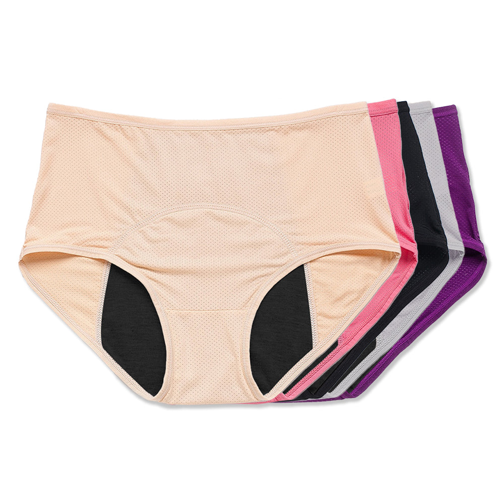 Comfy & Discreet Leakproof Underwear (Heavy Absorbency 10-Pack)