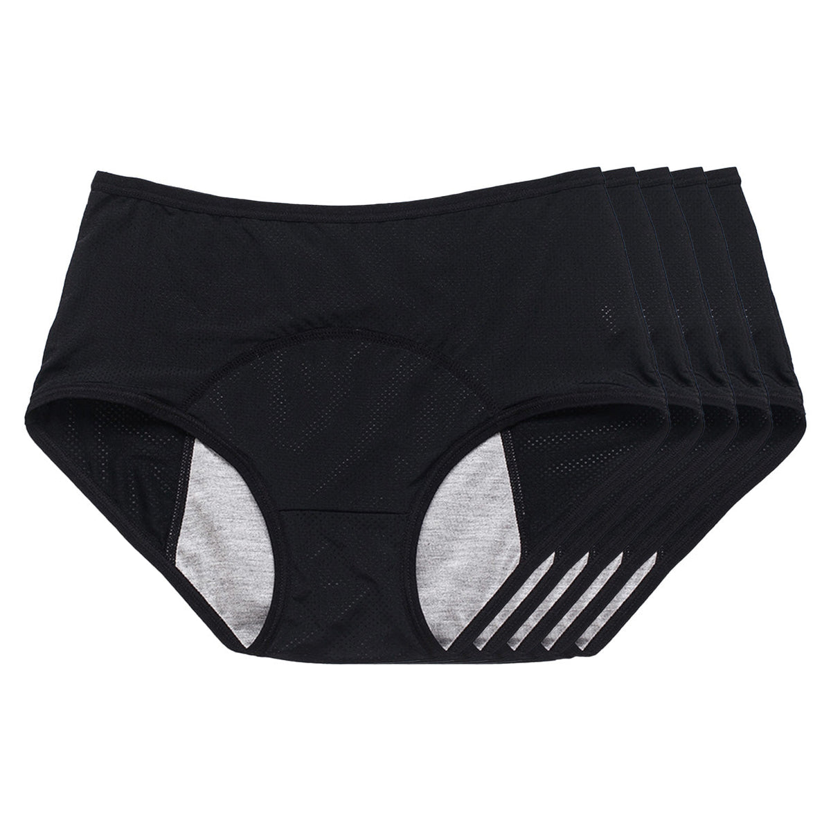 Comfy & Discreet Leakproof Underwear (Black Bundles)